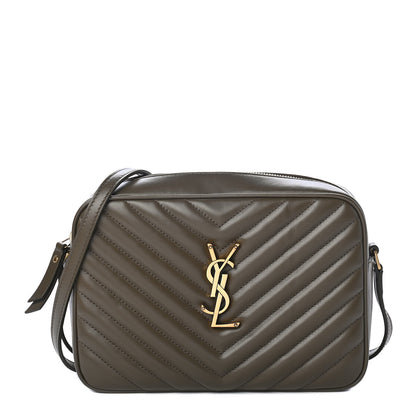 Saint Laurent Calfskin Matelasse Monogram Lou Camera Bag Seaweed 1 of 4