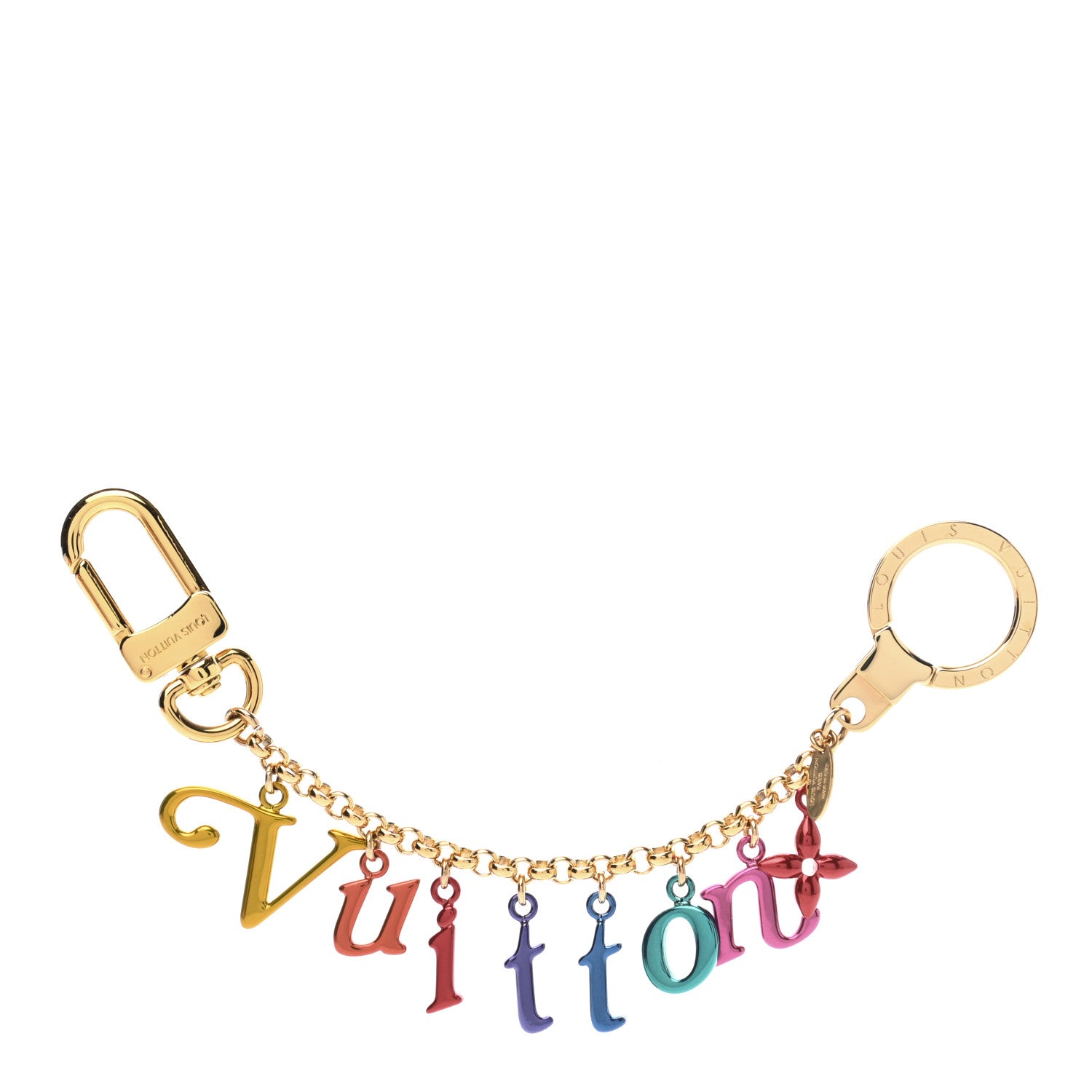 Louis Vuitton New Wave Key Chain Bag Charm Multicolor 1 of 5