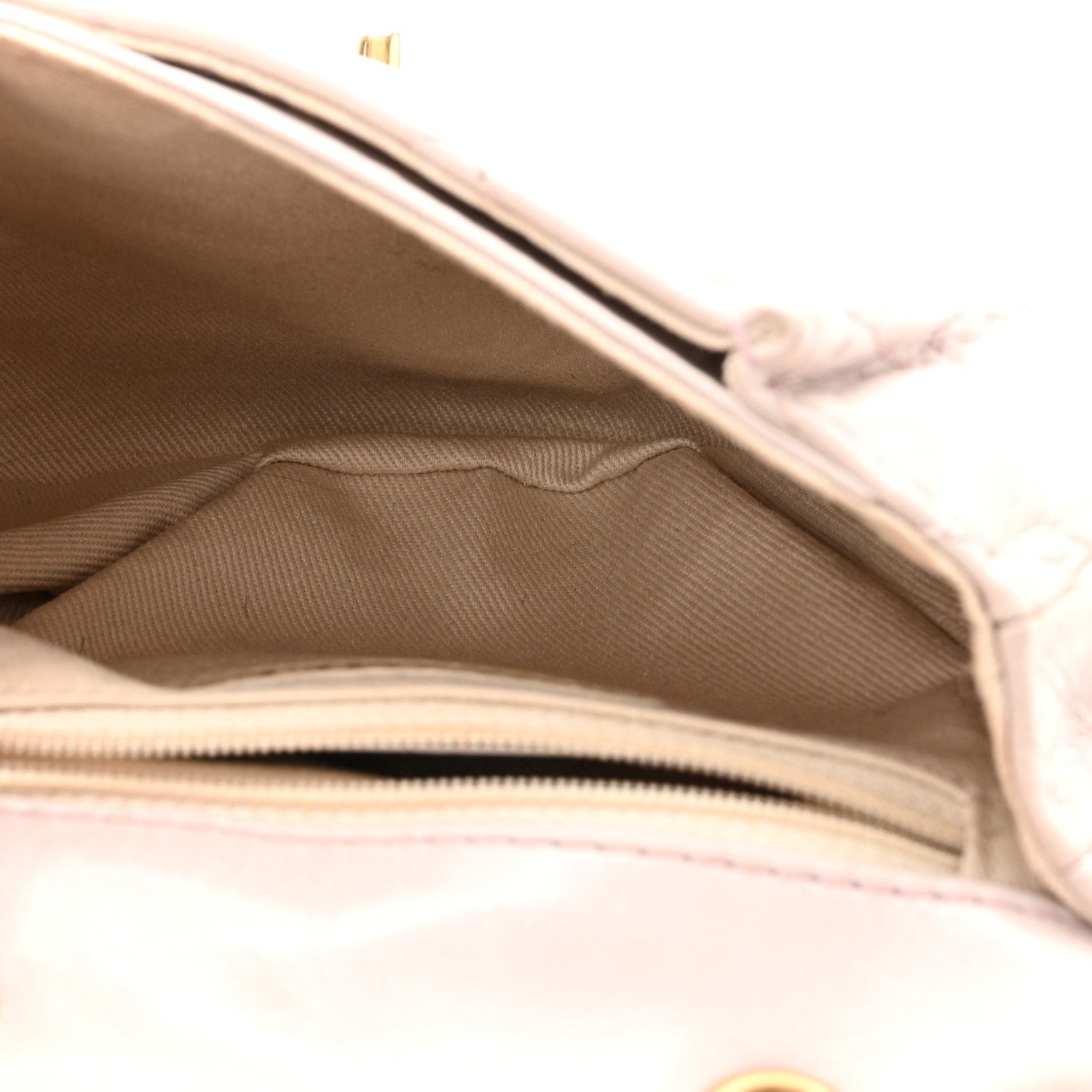 Chanel Glazed Calfskin Quilted Medium Bubble CC Flap Light Pink 5 of 10