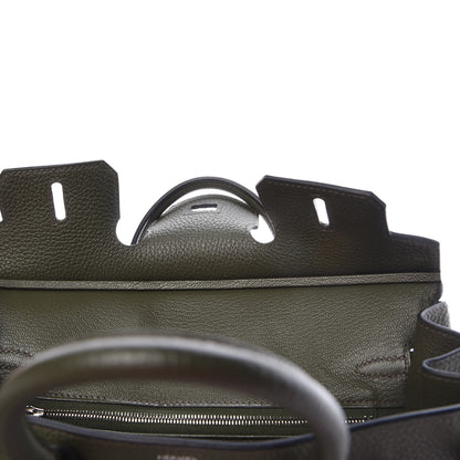Hermes Togo Birkin 25 Vert Olive 9 of 38