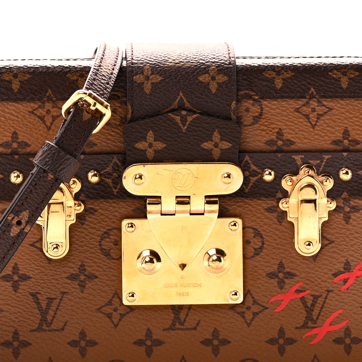 Louis Vuitton Reverse Monogram Petite Malle 7 of 9