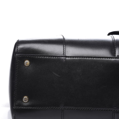 Gucci Calfskin Medium Lady Buckle Top Handle Bag Black 13 of 13