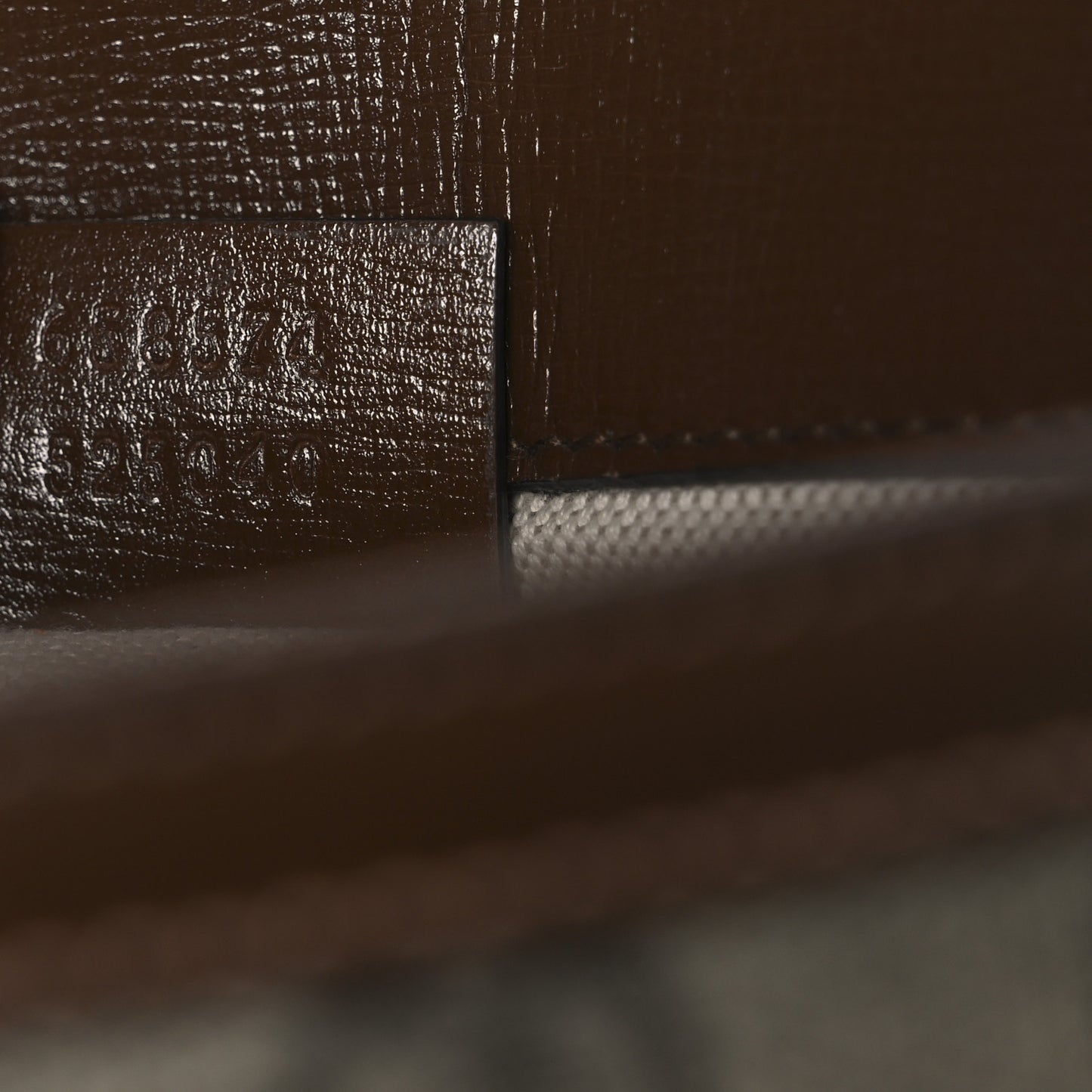 GG Supreme Monogram Web Mini Horsebit 1955 Shoulder Bag Beige Brown Sugar