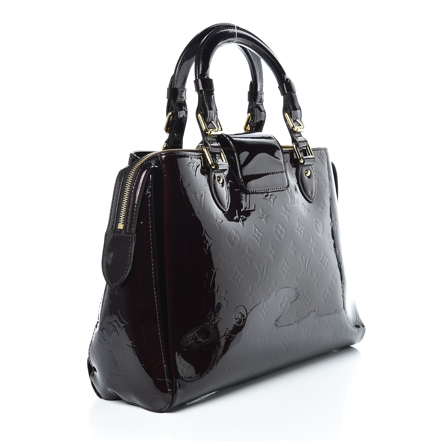 Louis Vuitton Vernis Melrose Avenue Amarante 3 of 9