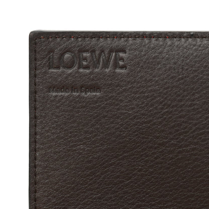 Loewe Grained Calfskin Chain Wallet Burnt Red 6 of 10