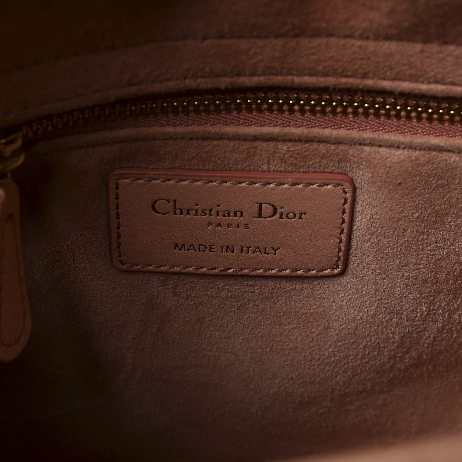 Christian Dior Lambskin Cannage Gradient Medium Lady Dior Pink 6 of 9