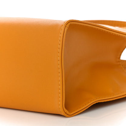 Telfar Vegan Leather Small Shopping Bag Mustard 10 of 10