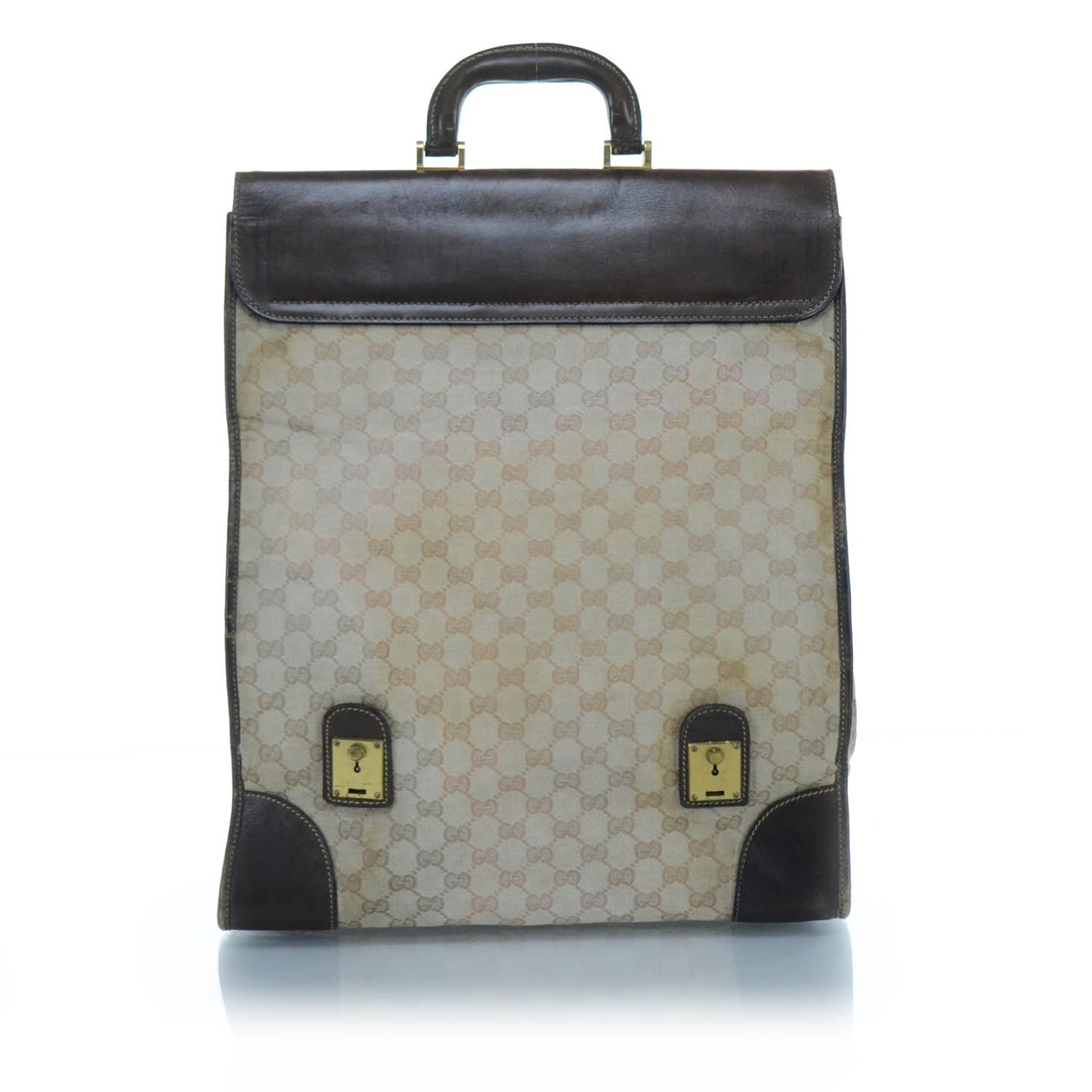 Monogram Travel Bag Brown