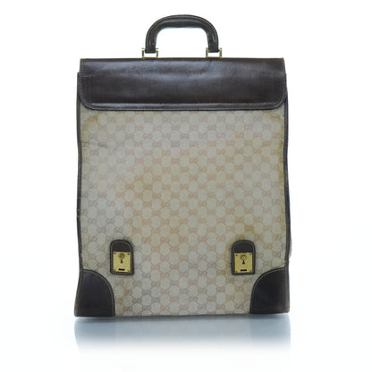 Gucci Monogram Travel Bag Brown 4 of 12