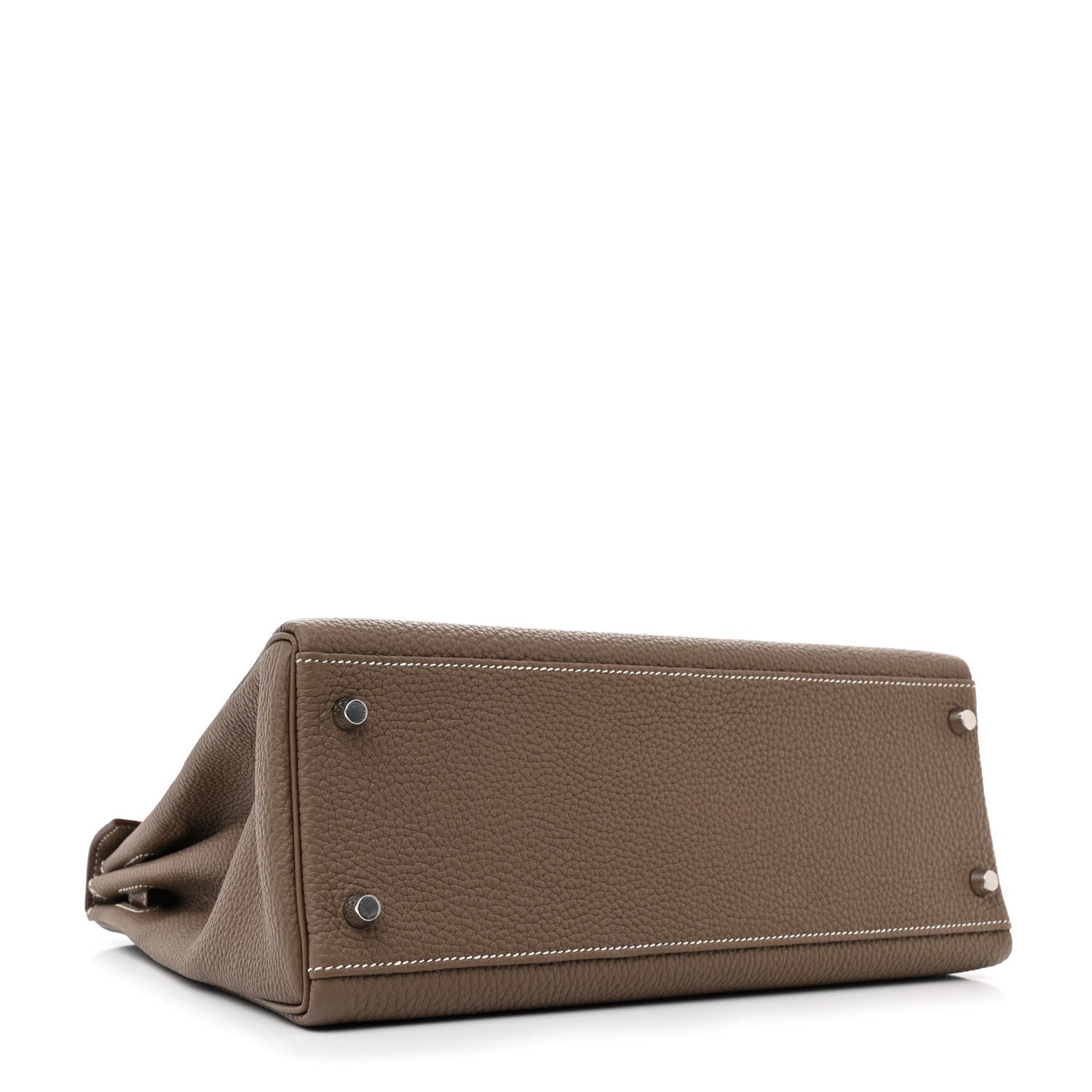 Hermes Togo Kelly Retourne 32 Etoupe 4 of 13