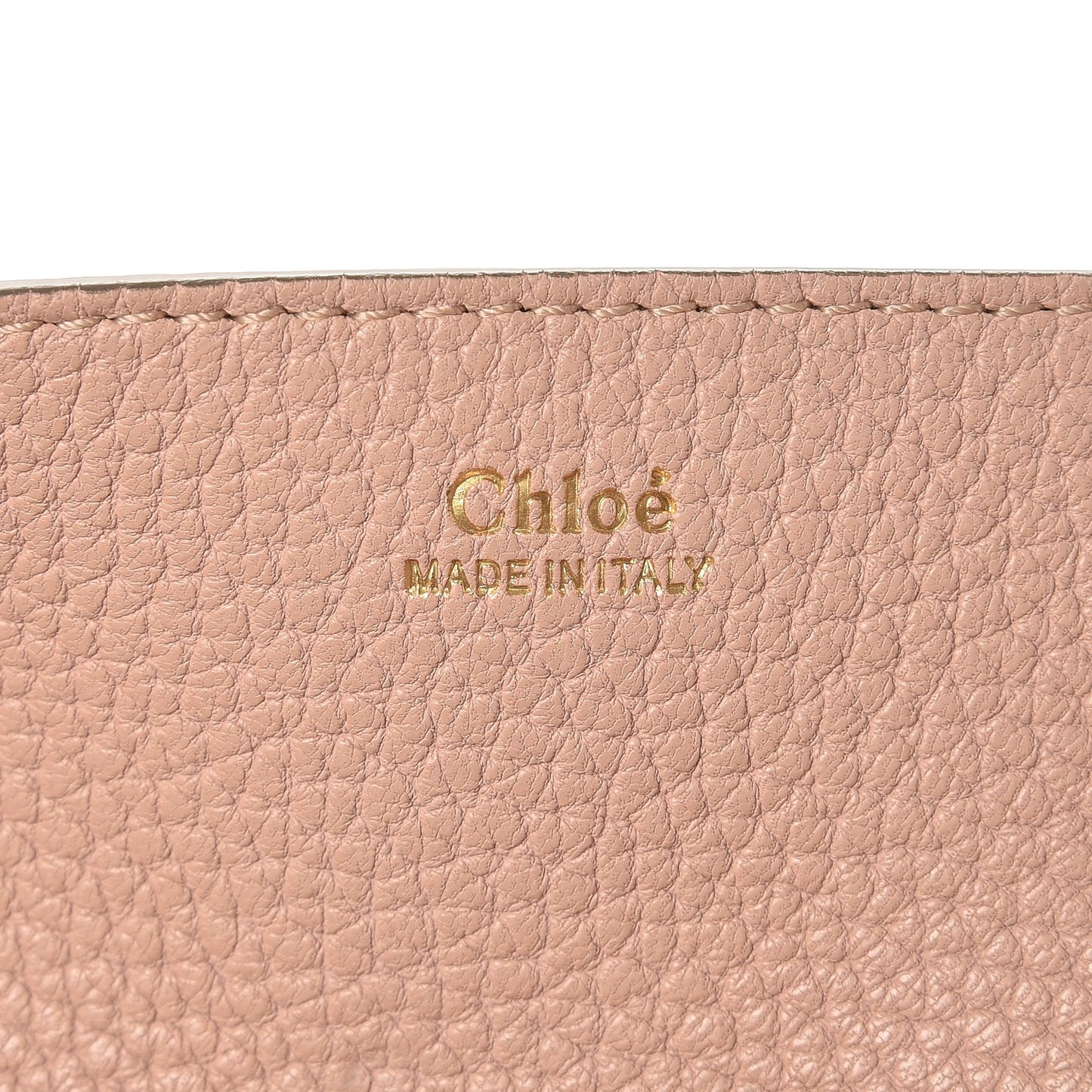 Grained Lambskin Drew Shoulder Bag Cement Pink