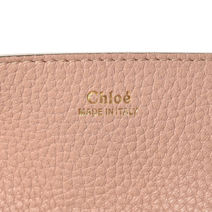 Chloe Grained Lambskin Drew Shoulder Bag Cement Pink 6 of 7