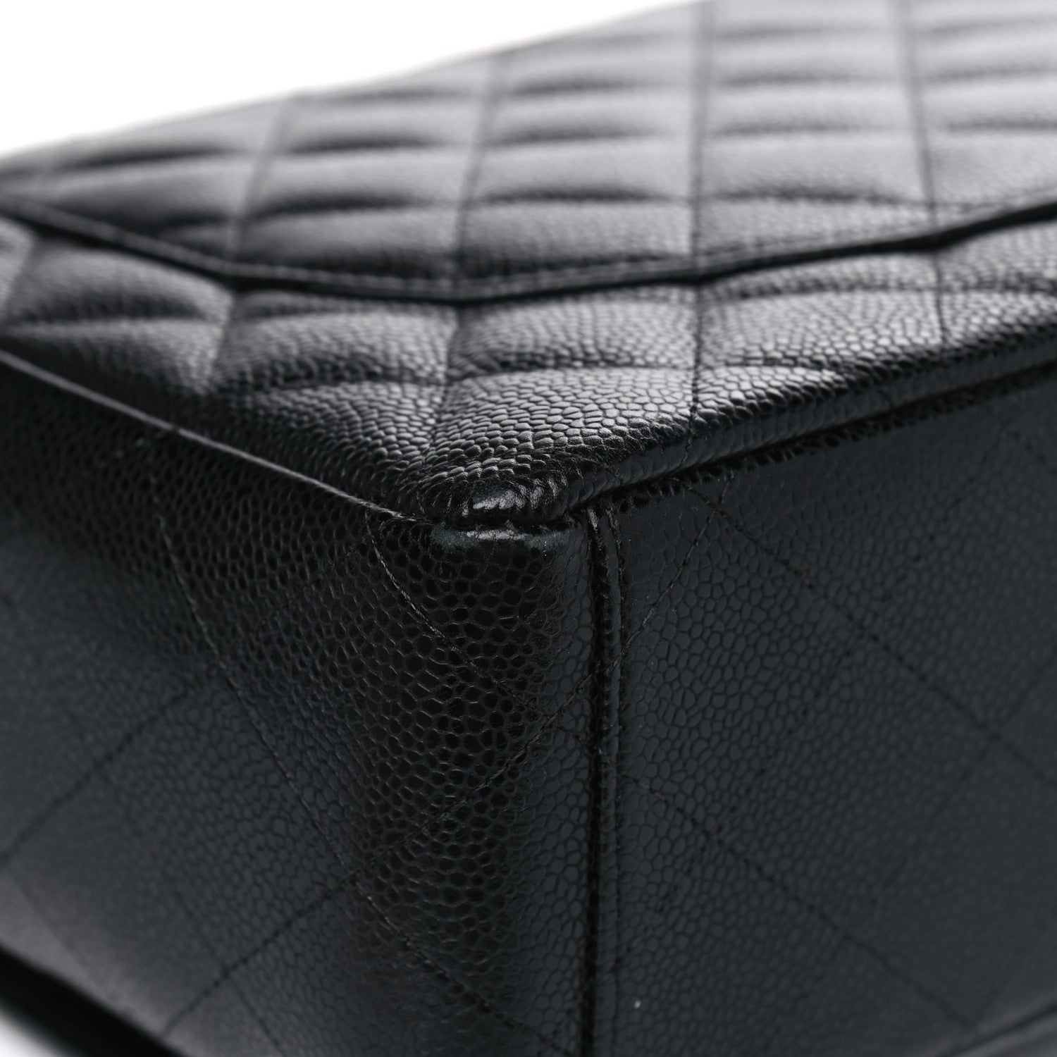 Chanel Caviar Quilted Maxi Double Flap Black 12 of 18
