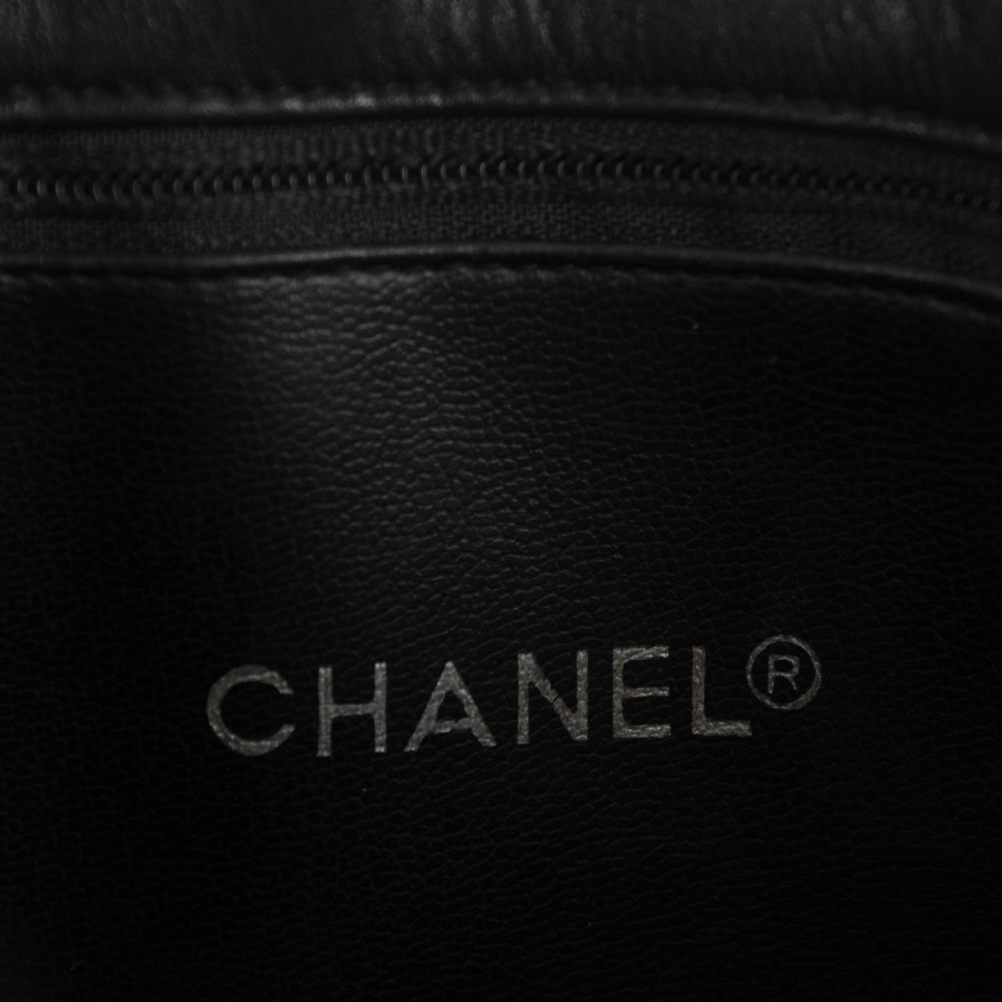 Lambskin Shopping Tote Navy