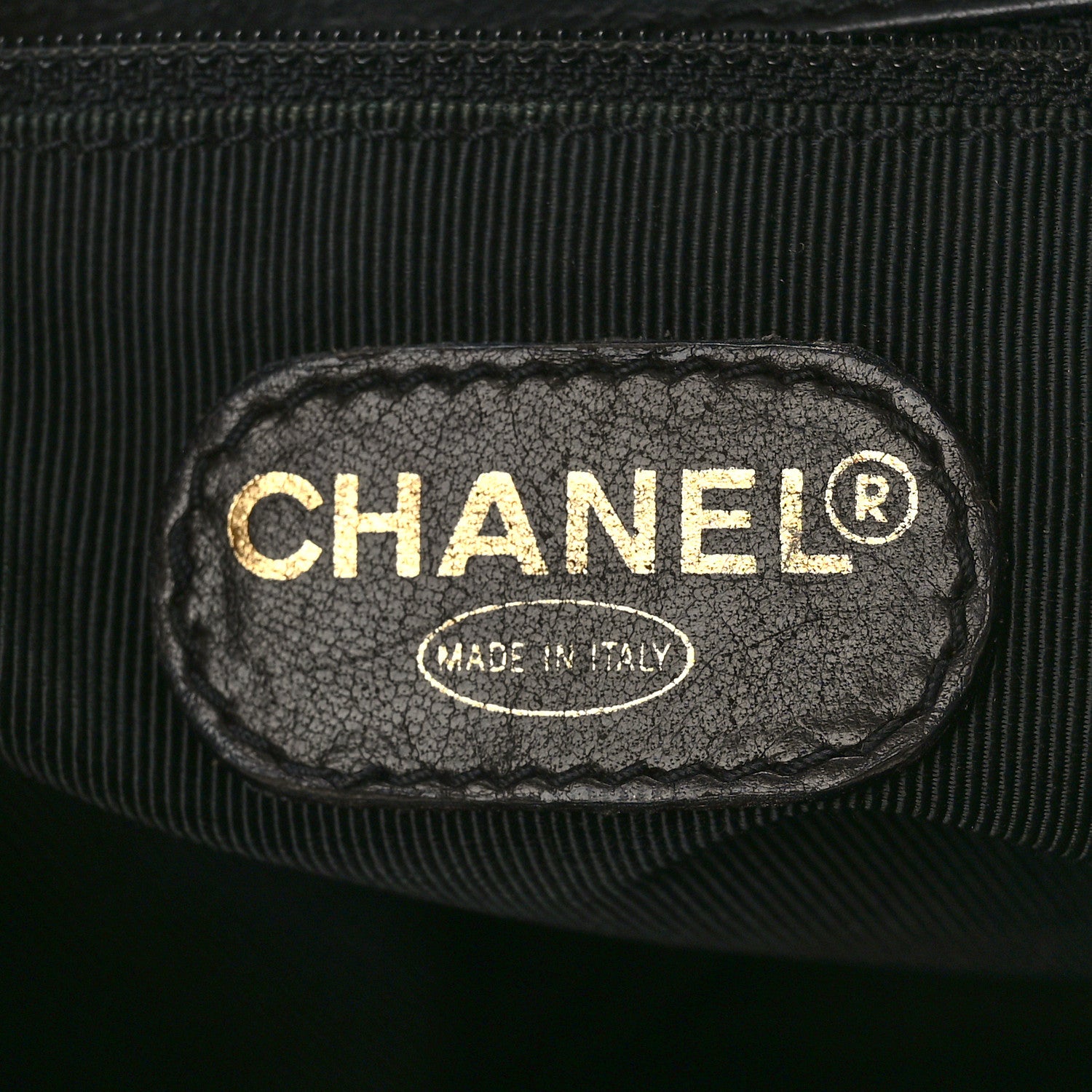 Chanel Caviar CC Backpack Black 6 of 9