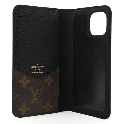 Louis Vuitton Monogram iPhone 11 Folio Case Black 4 of 4