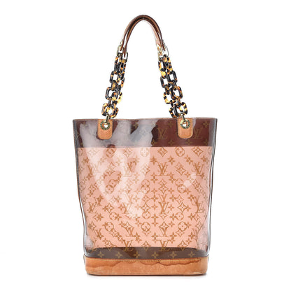 Louis Vuitton Vinyl Cabas Sac Ambre MM 1 of 21