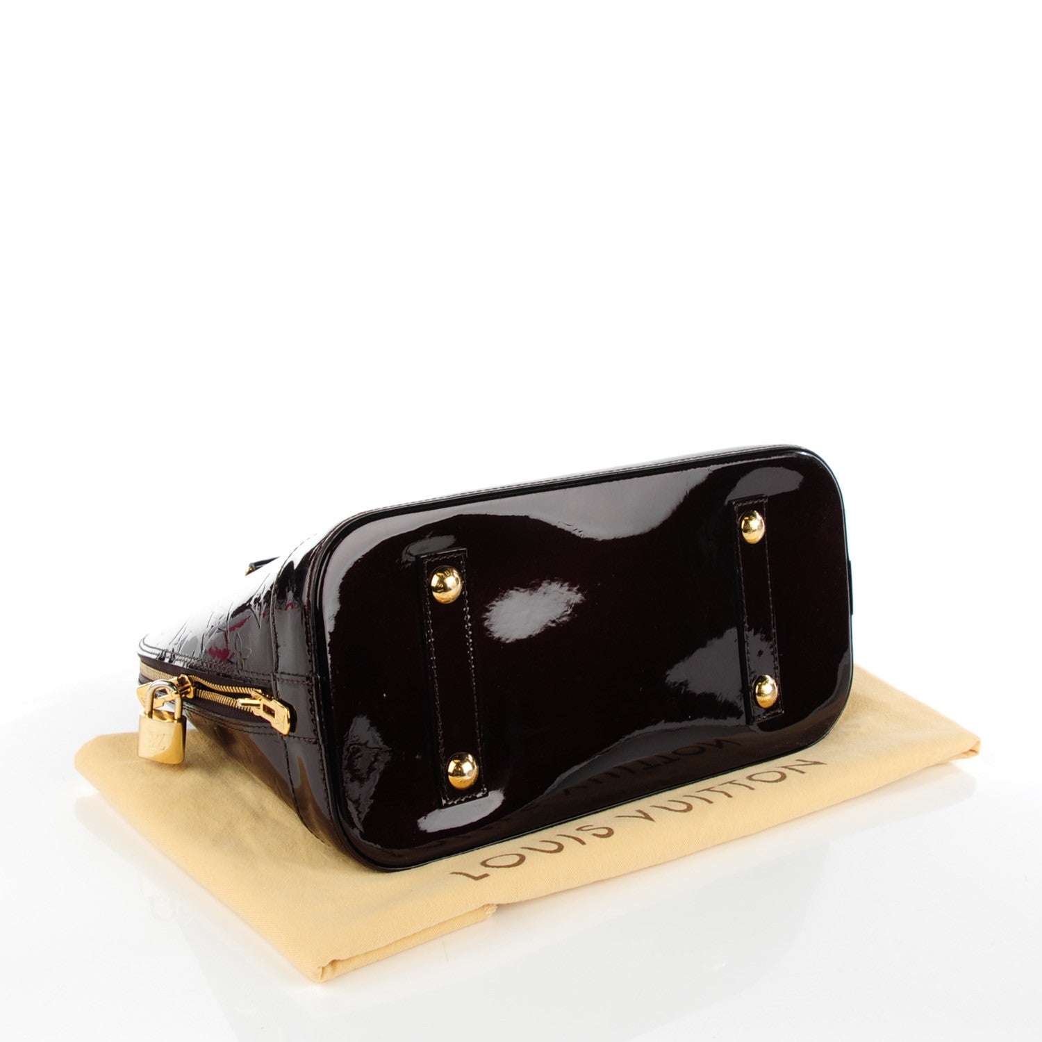 Louis Vuitton Vernis Alma PM Amarante 4 of 7