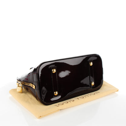 Louis Vuitton Vernis Alma PM Amarante 4 of 7