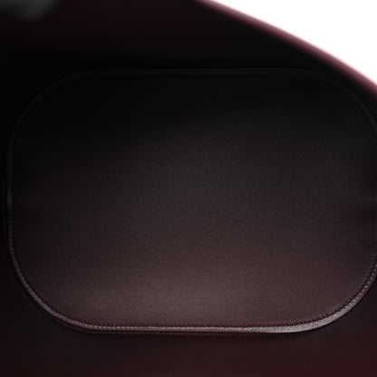 Celine Smooth Calfskin Triomphe Medium Louise Bag Deep Burgundy 6 of 10