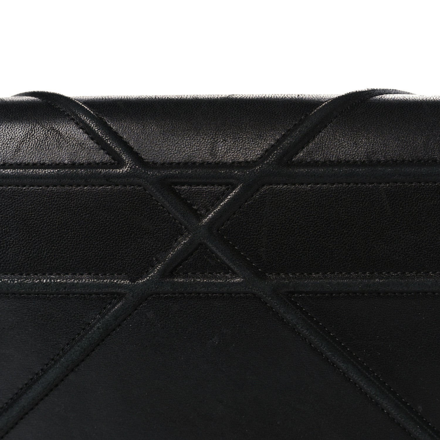 Christian Dior Lambskin Medium Diorama Flap Bag Black 10 of 13