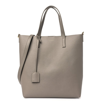 Saint Laurent Calfskin Toy Shopping Tote Greyish Brown 1 of 10