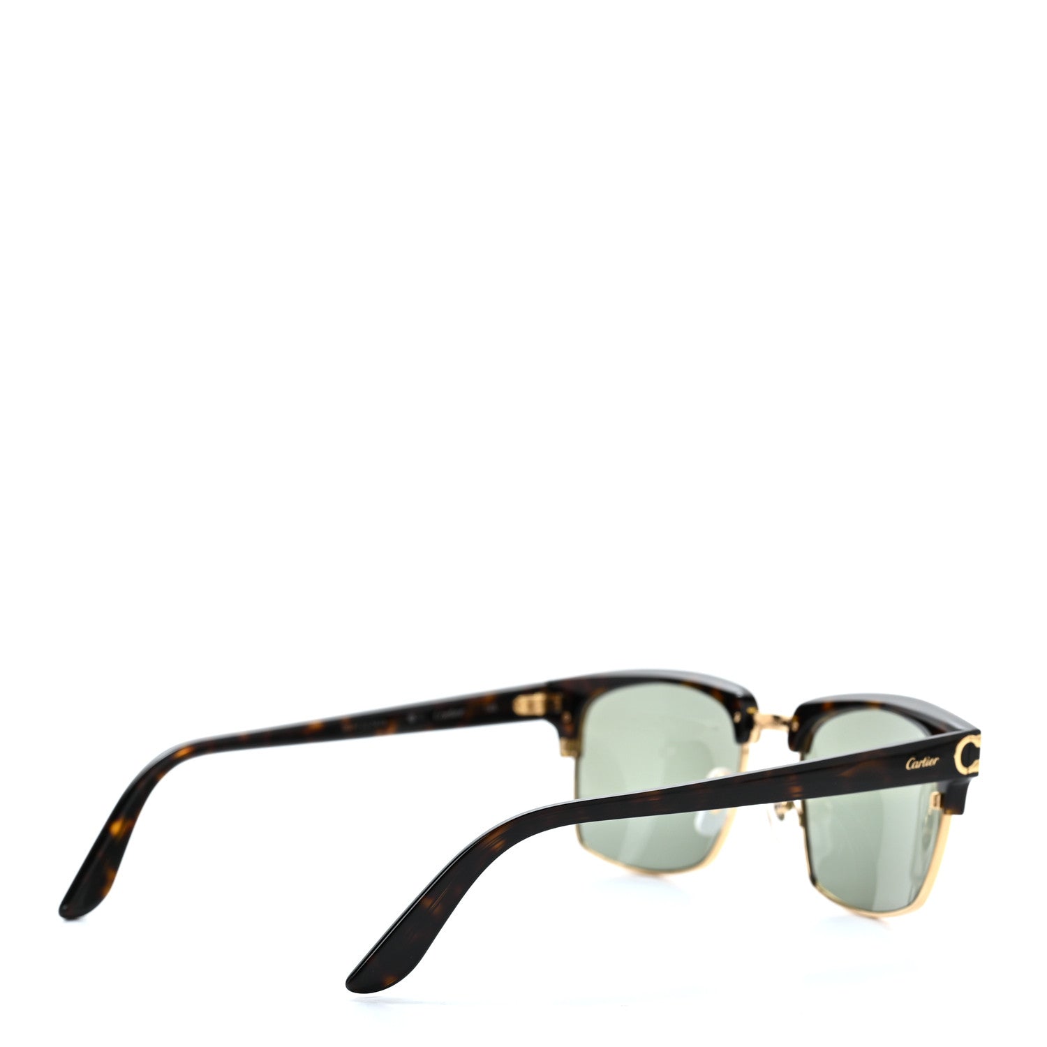 Cartier Acetate C Decor Sunglasses CT0132S Tortoise 4 of 8