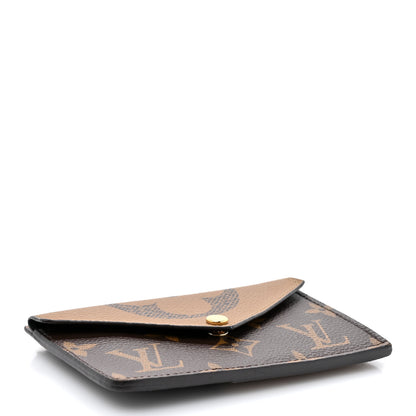Louis Vuitton Reverse Monogram Recto Verso Card Holder Brown 5 of 9