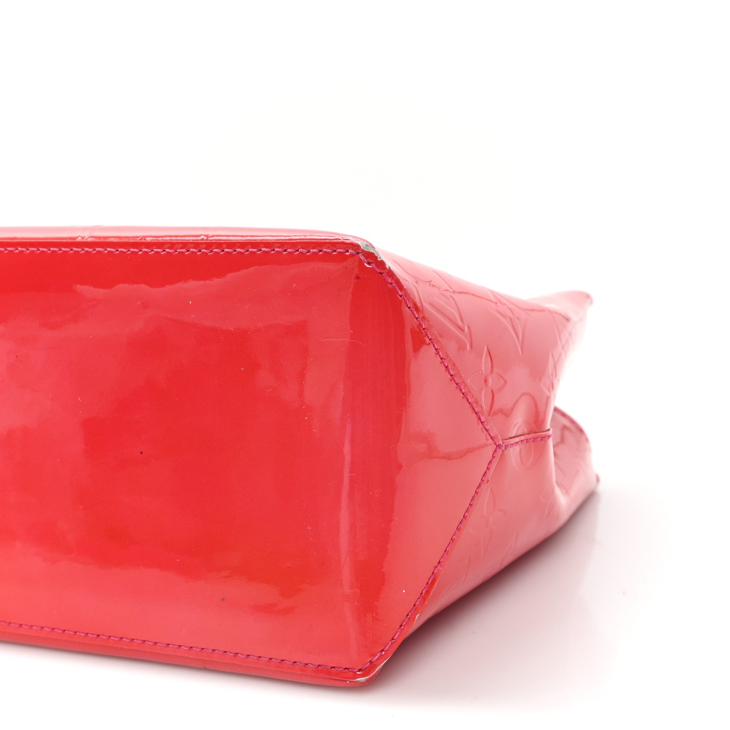 Louis Vuitton Vernis Wilshire PM Pomme D'Amour 9 of 10