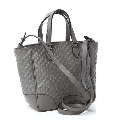 Gucci Microguccissima Small Bree Tote Graphite 3 of 10