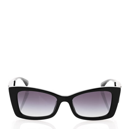 Chanel Acetate CC Rectangle Sunglasses 5430-A Black 2 of 8