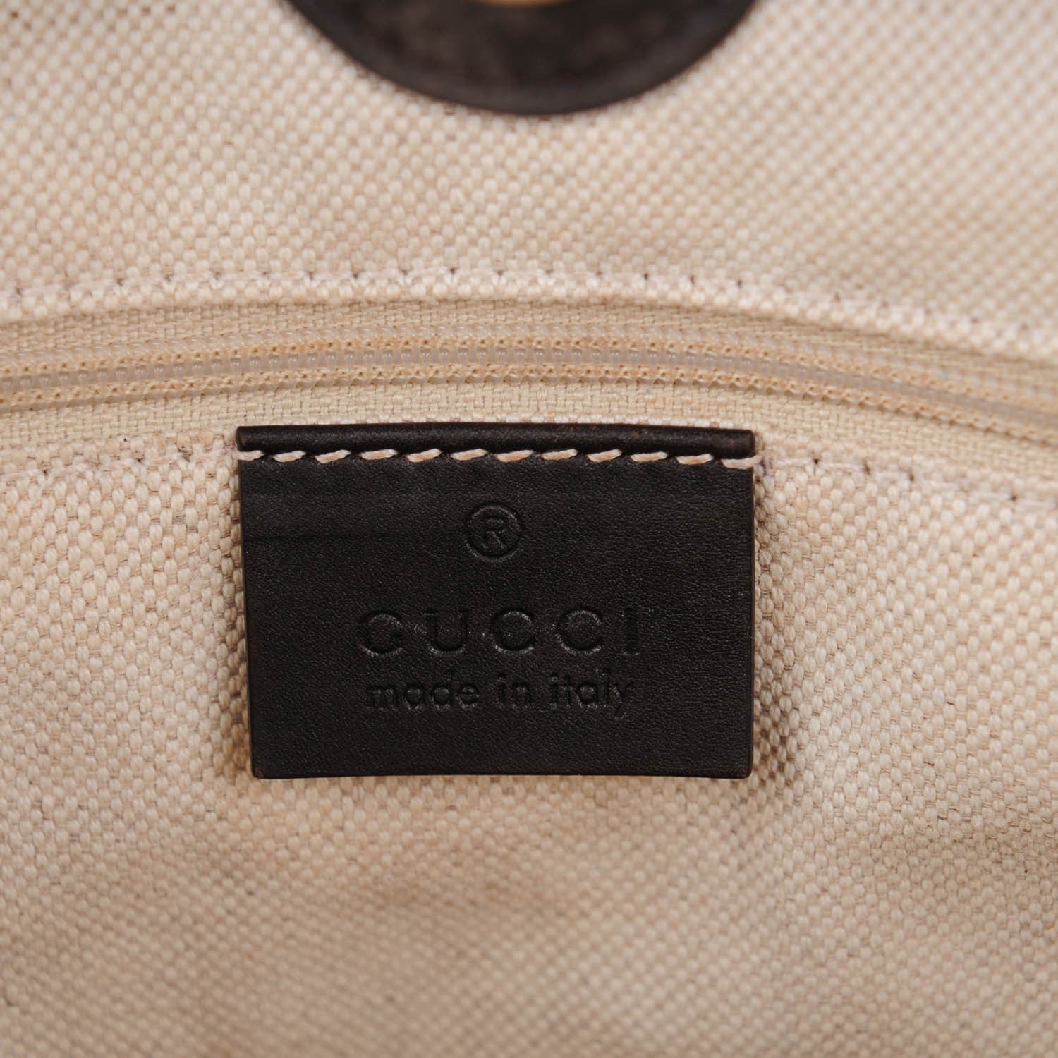 Gucci Monogram Medium Sukey Tote Dark Brown 10 of 10