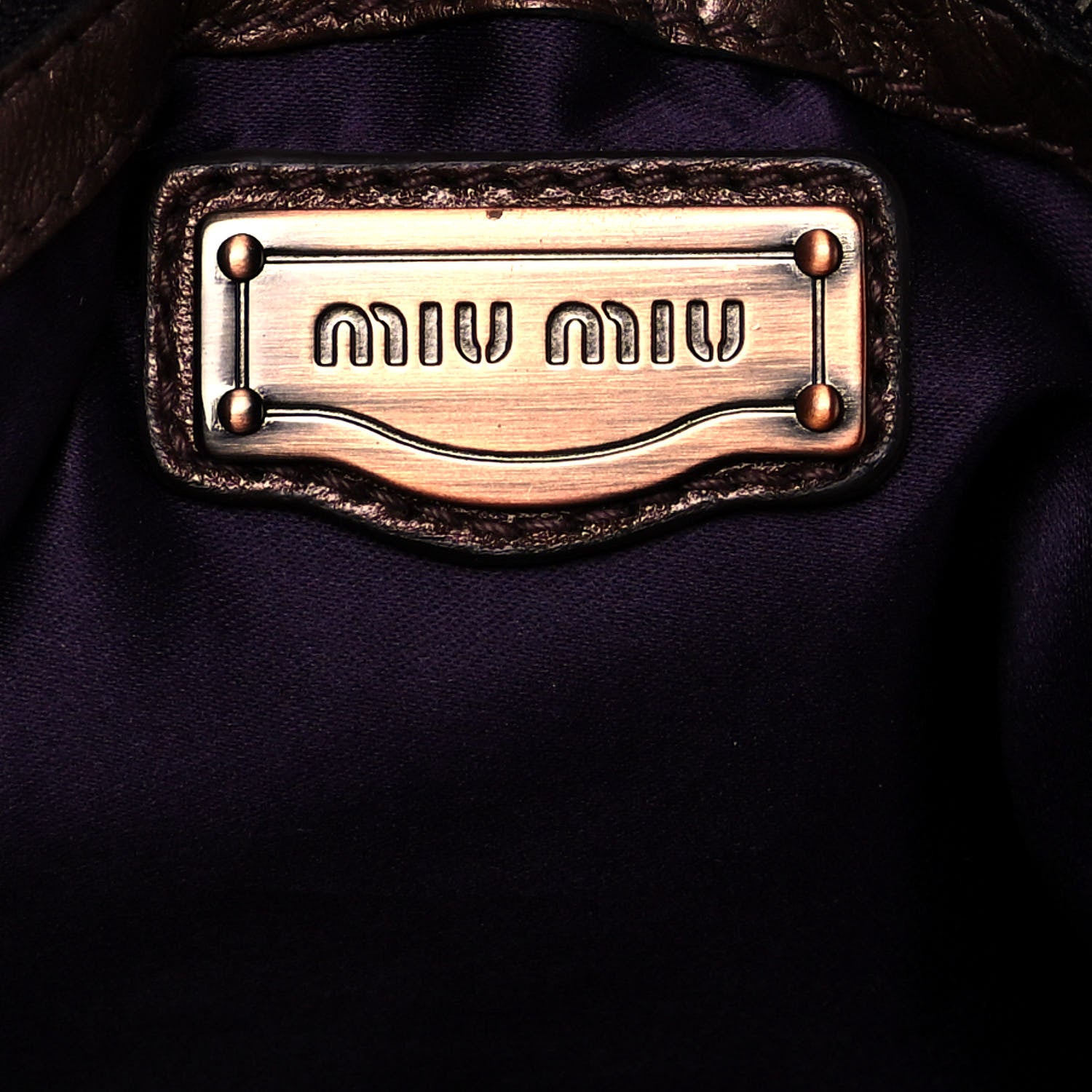 Miu Miu Vitello Patchwork Bag Lampone 5 of 11