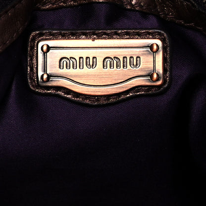 Miu Miu Vitello Patchwork Bag Lampone 5 of 11