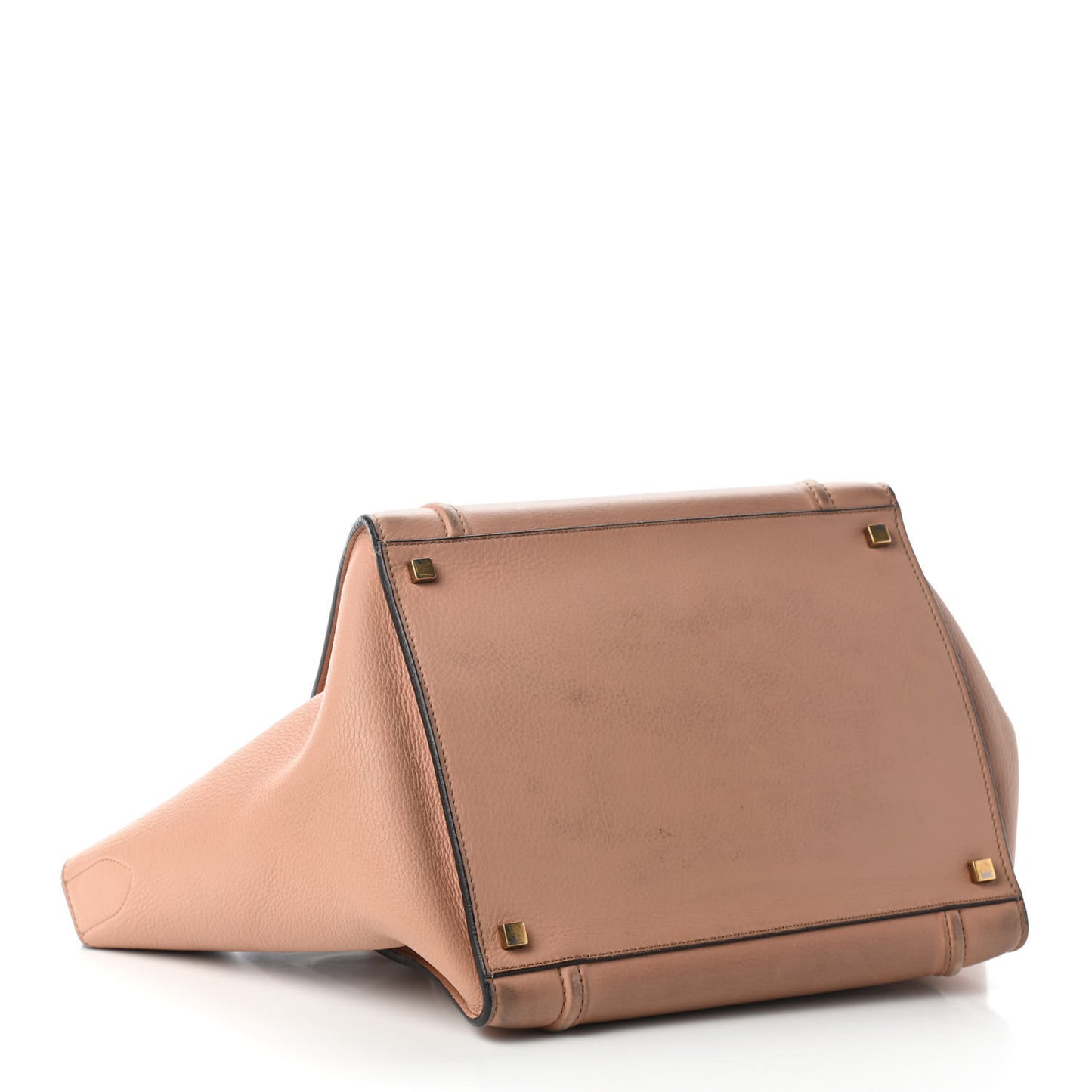 Supple Calfskin Medium Phantom Luggage Flesh