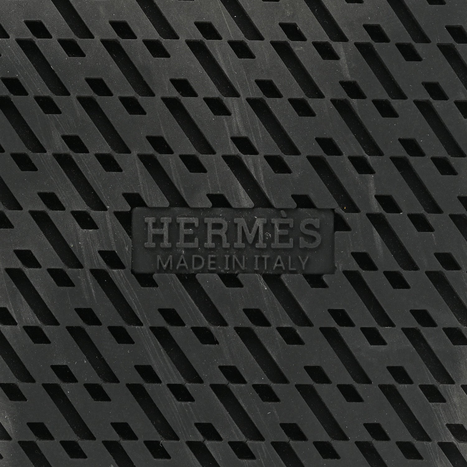 Hermes Calfskin Mens Ankara Sandals 43 Black 6 of 11