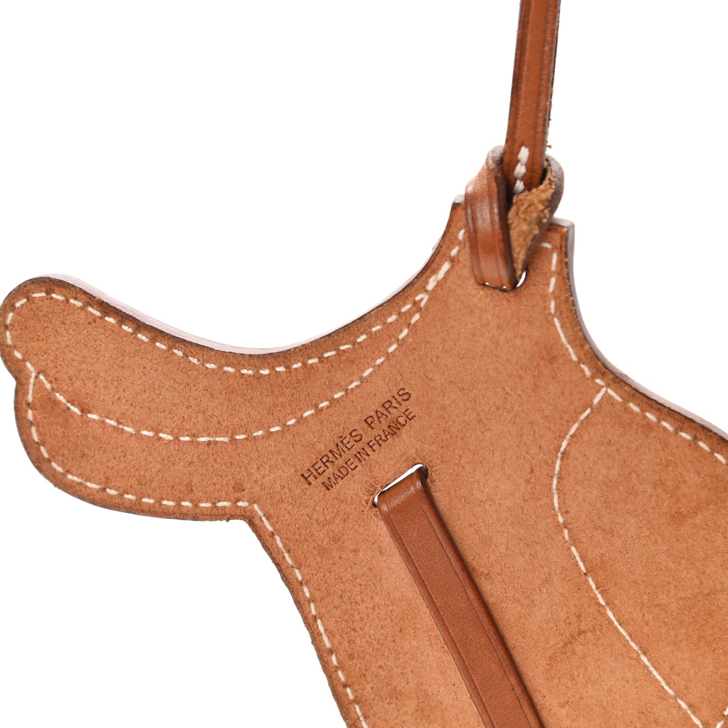 Hermes Natural Barenia Paddock Selle Horse Saddle Bag Charm 3 of 3