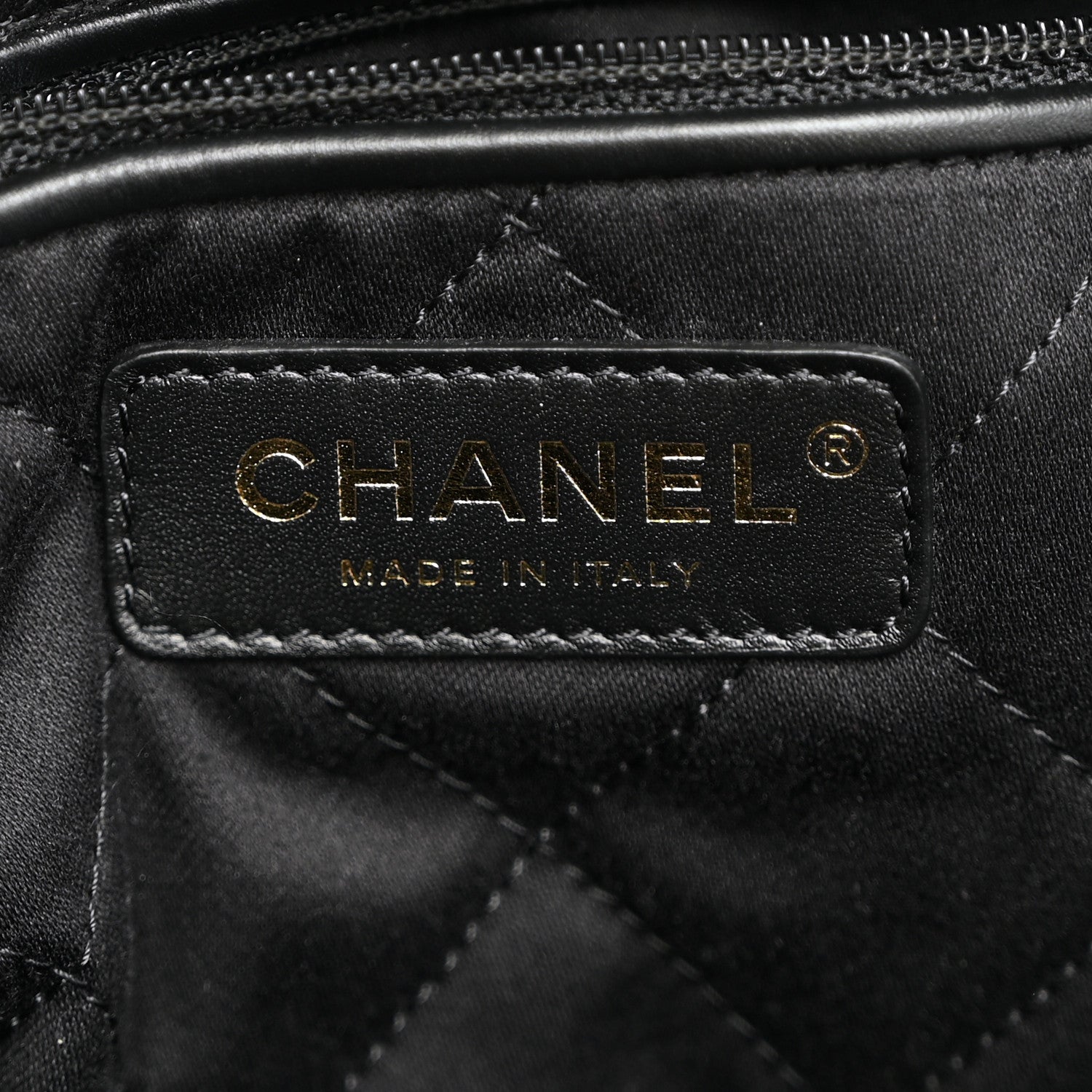 Chanel Velvet Sequin Quilted Small Chanel 22 Black 7 of 11