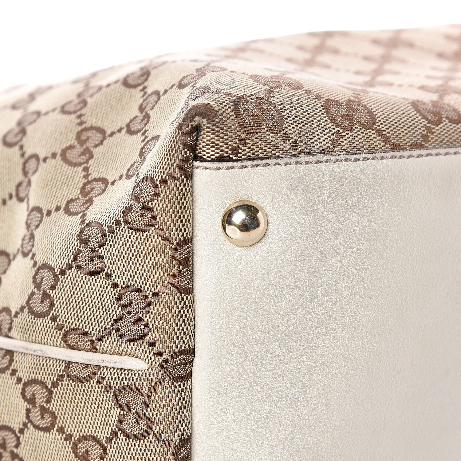 Gucci Monogram Large New Britt Tote Off White 15 of 15