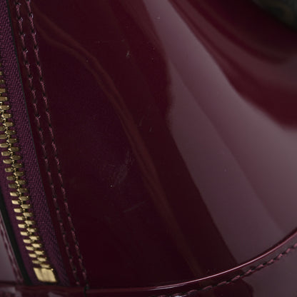Louis Vuitton Patent Monogram Alma BB Magenta 11 of 11
