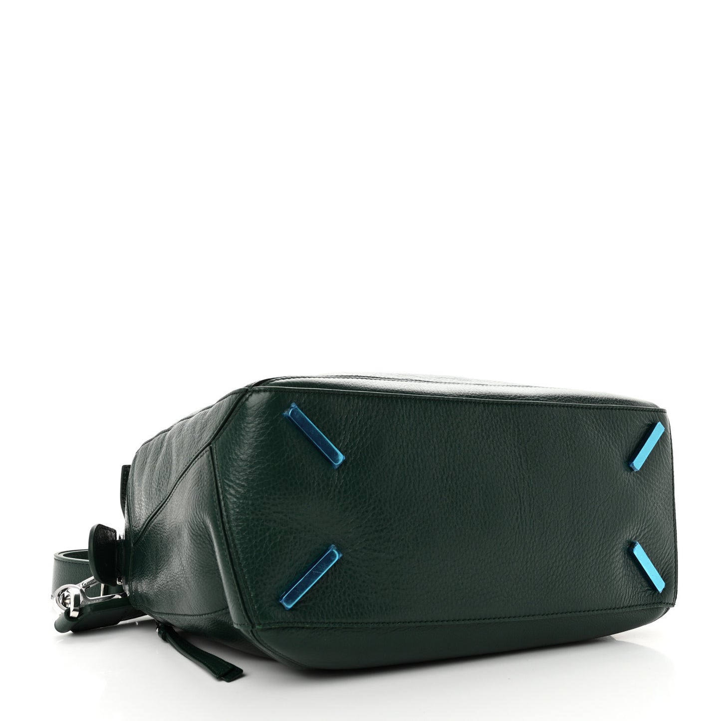 Calfskin Large Puzzle Bag Green