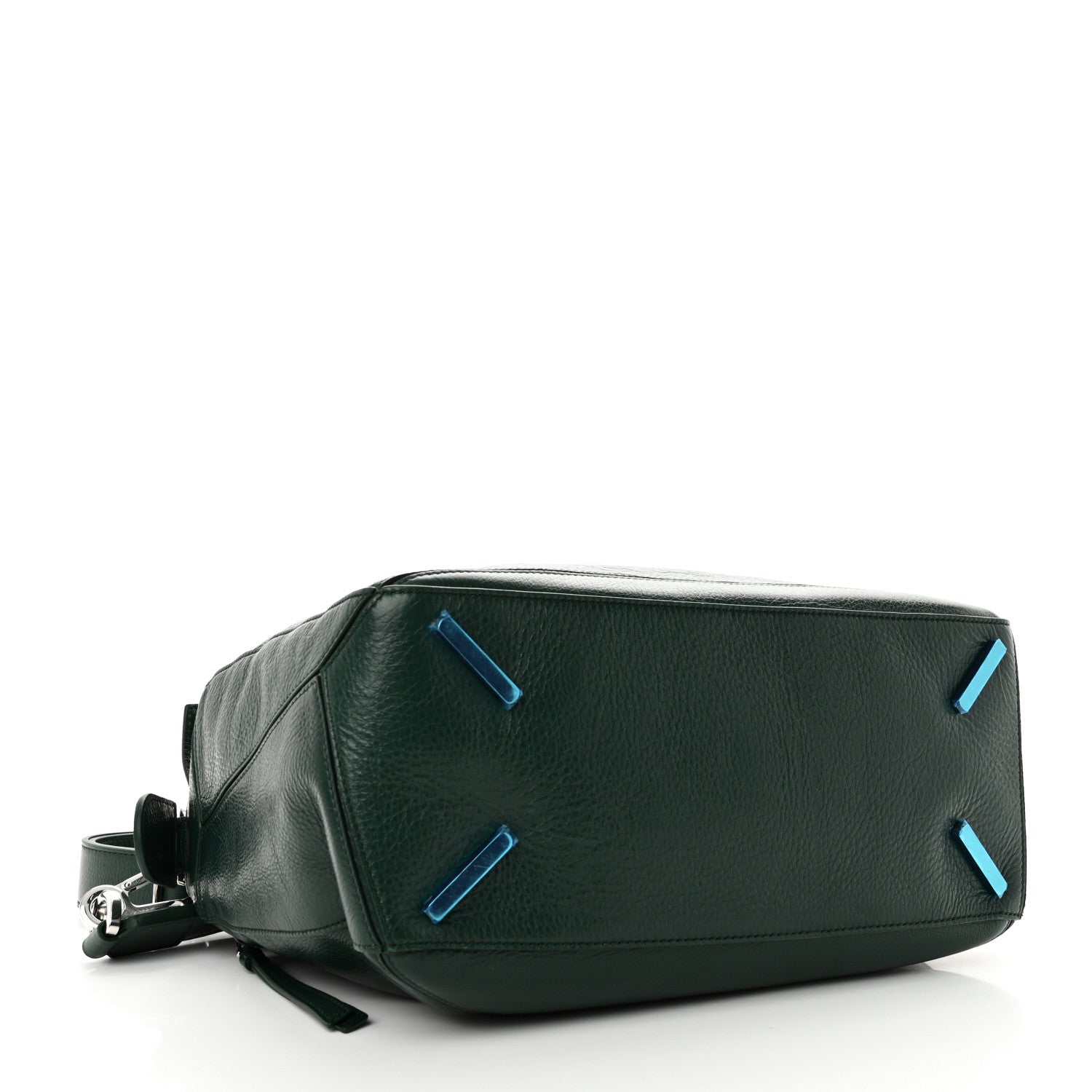 Loewe Calfskin Large Puzzle Bag Green 4 of 9