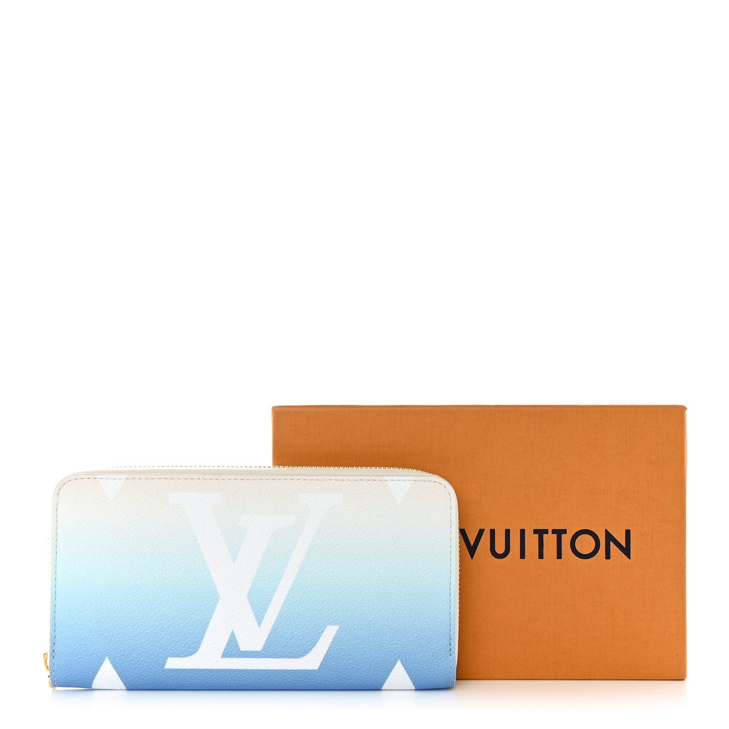 Monogram Giant By The Pool Zippy Wallet Blue