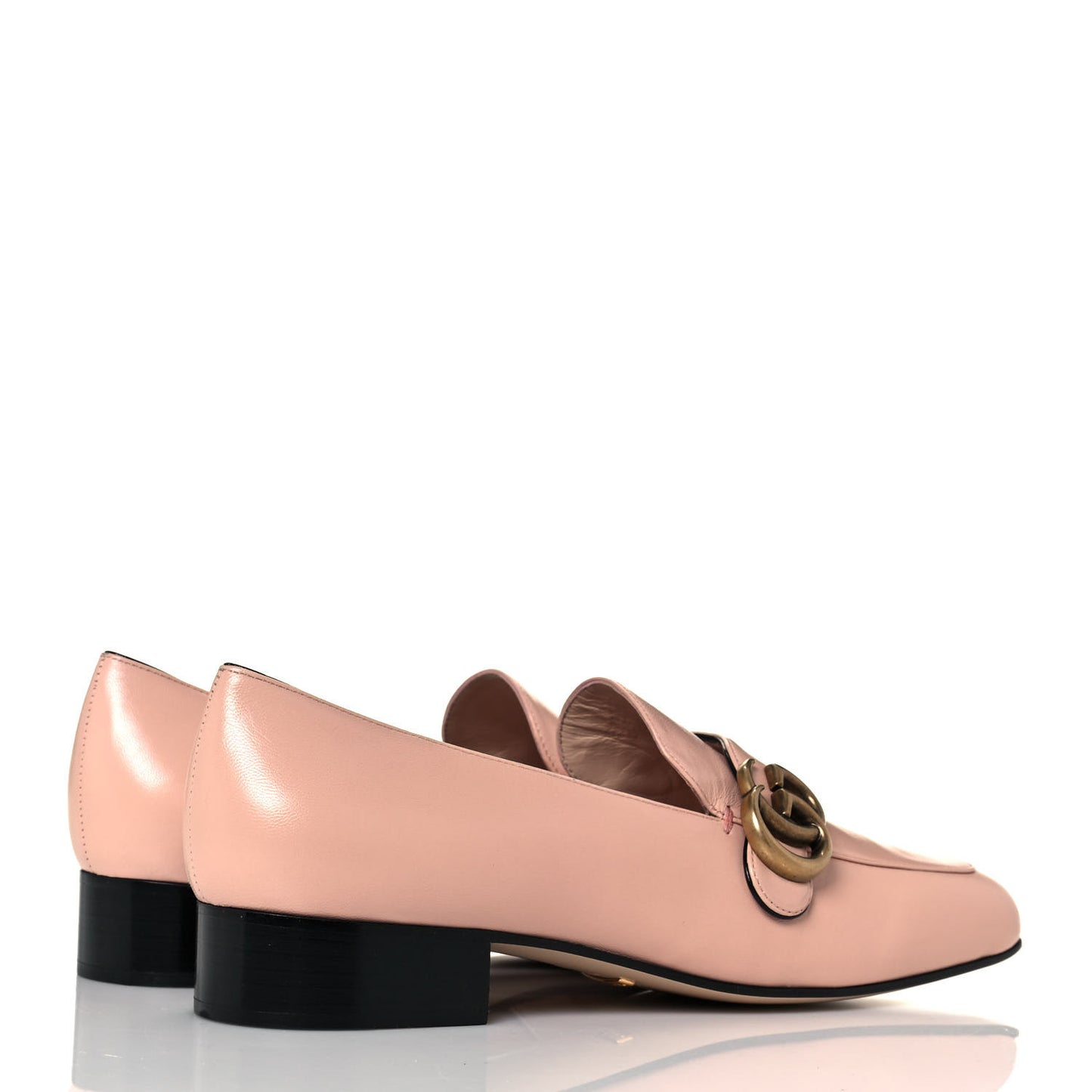Malaga Kid Womens GG Marmont Loafers 40 Perfect Pink
