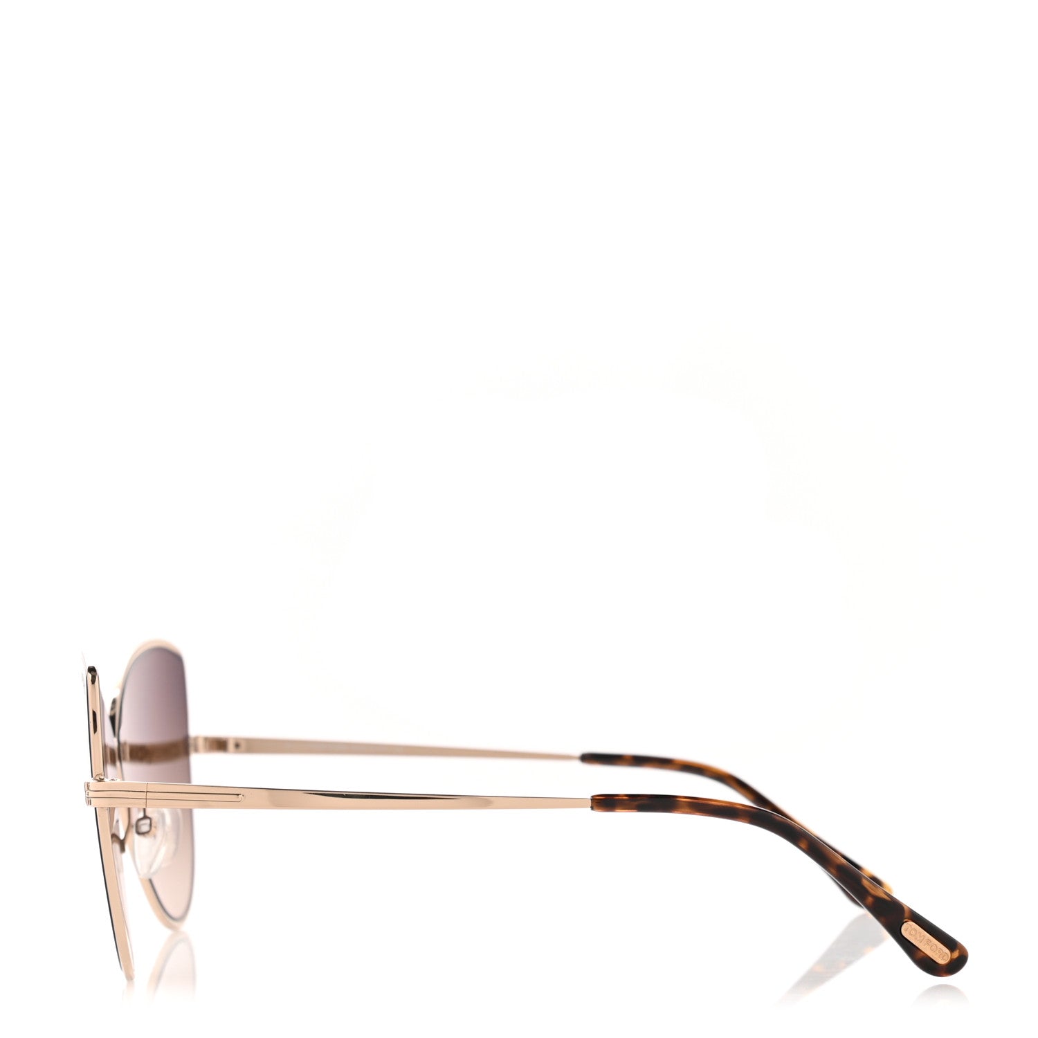 Tom Ford Elise 2 Sunglasses TF569 Gold 3 of 9