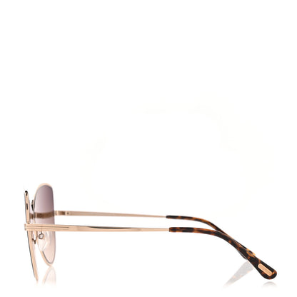 Tom Ford Elise 2 Sunglasses TF569 Gold 3 of 9