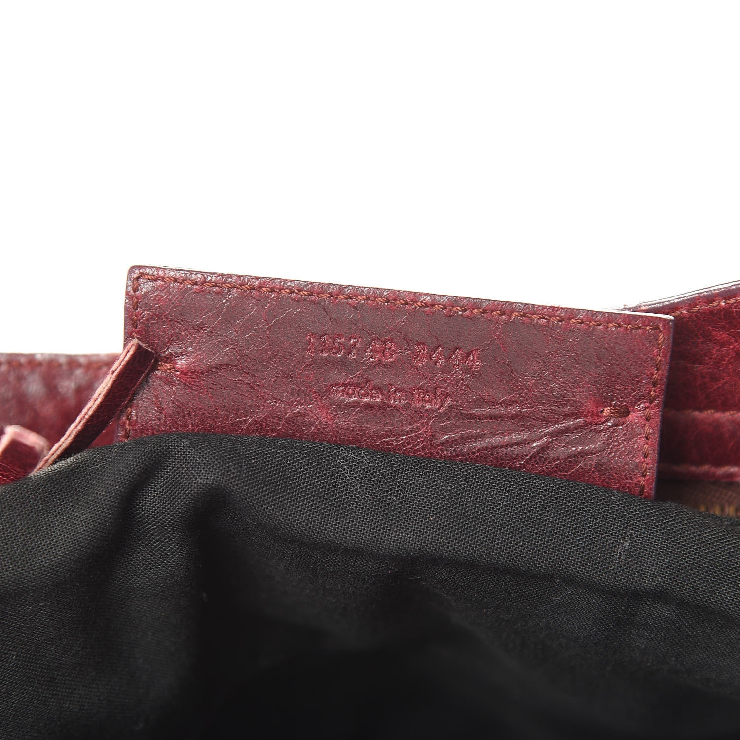 Balenciaga Agneau Classic Hardware City Bordeaux 7 of 16