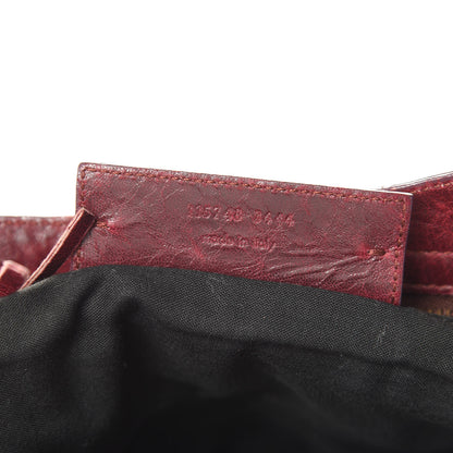 Balenciaga Agneau Classic Hardware City Bordeaux 7 of 16