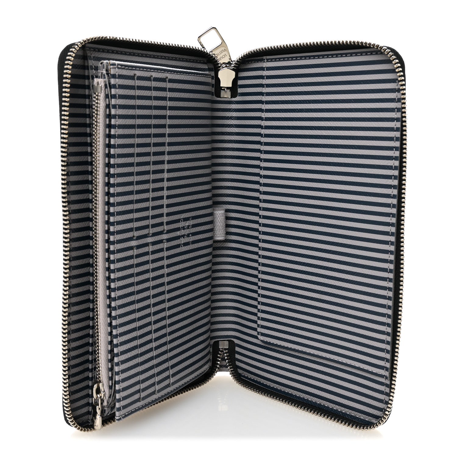 Louis Vuitton Damier Graphite Trunks and Locks Zippy Organizer Wallet 5 of 9