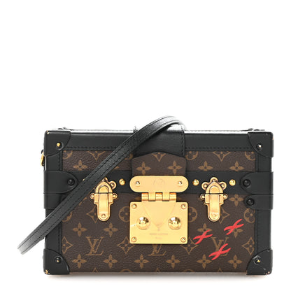 Louis Vuitton Monogram Petite Malle Black 1 of 9